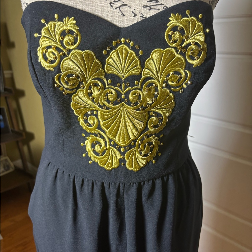 NWT Lilly Pulitzer Janelle Embellished Jumpsuit Onyx Size 2 - Picture 7 of 14